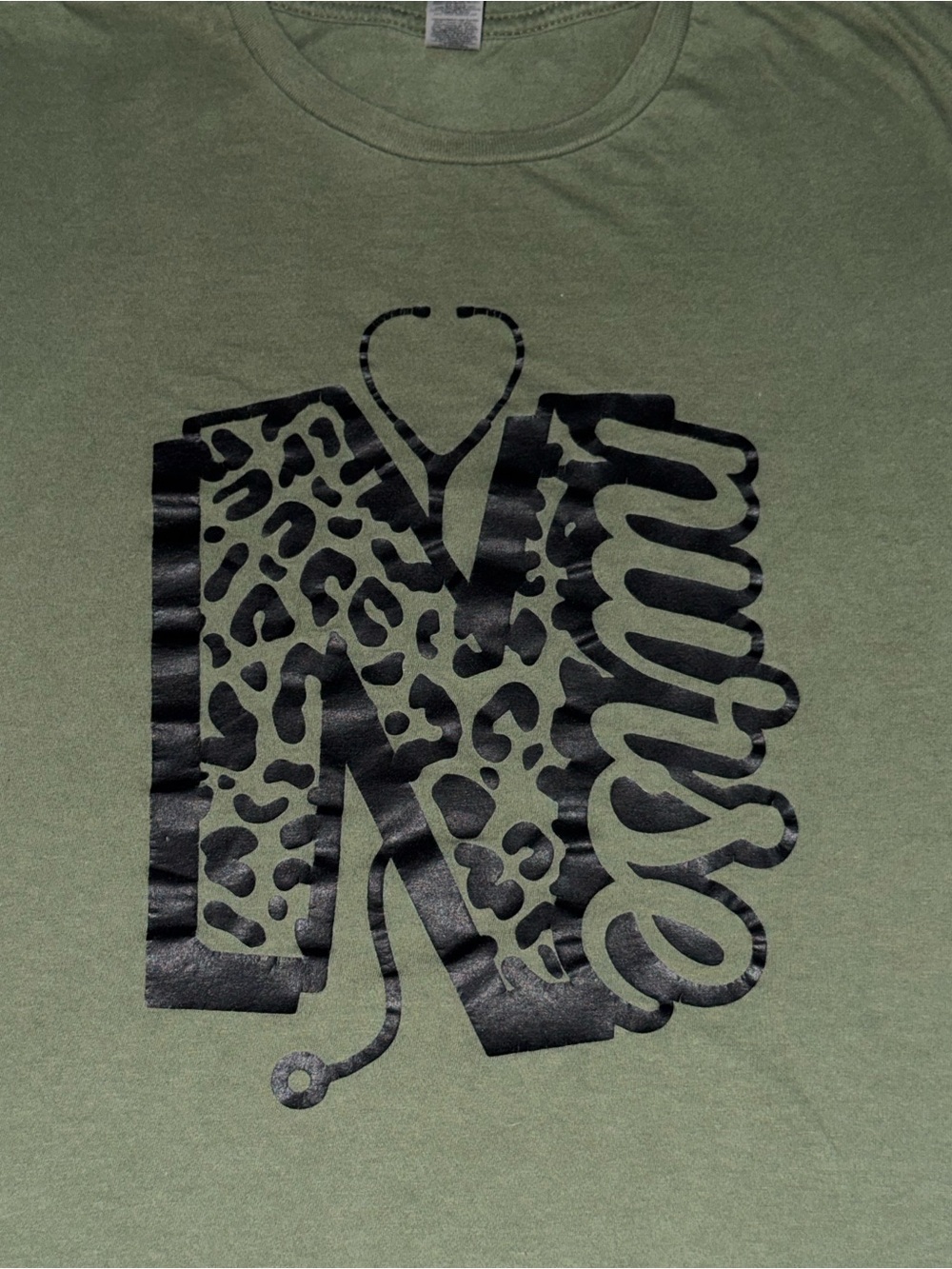 Nurse Clothing Bundle Med Couture Scrub Top NurseLife Sweatshirt Graphic Tees M - Picture 14 of 14